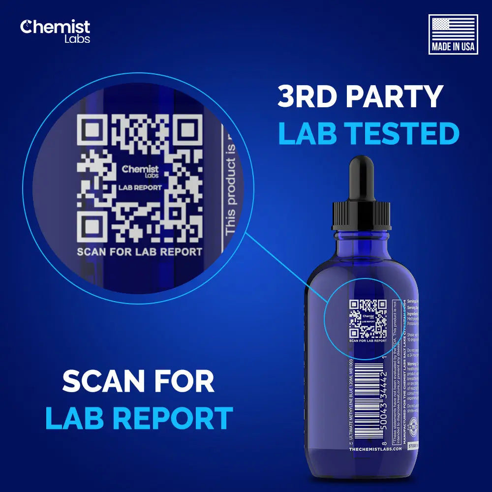 Chemist Labs Methylene Blue 2% Liquid The Chemist Labs