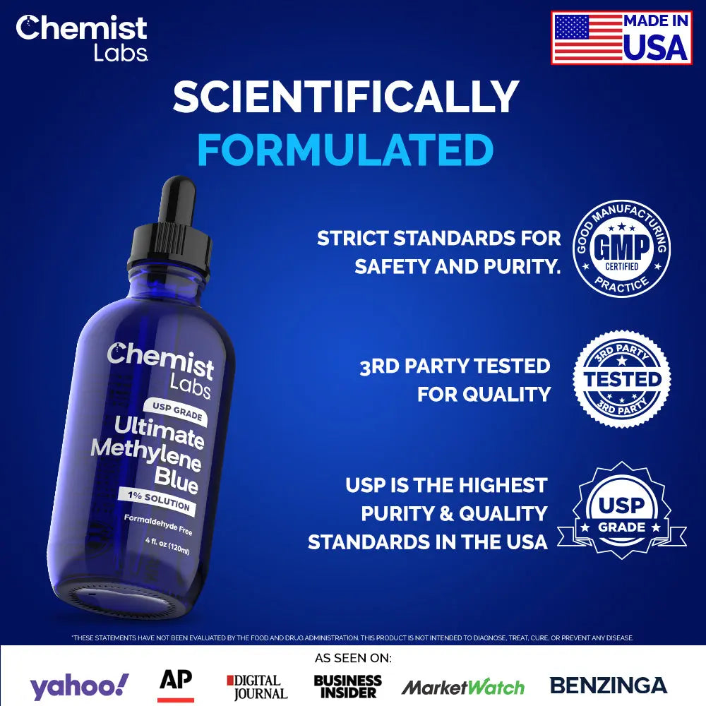 methylene blue drops