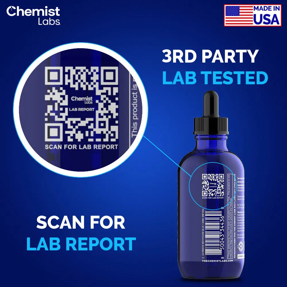 methylene blue supplement drops