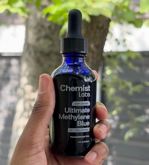 how to take methylene blue drops